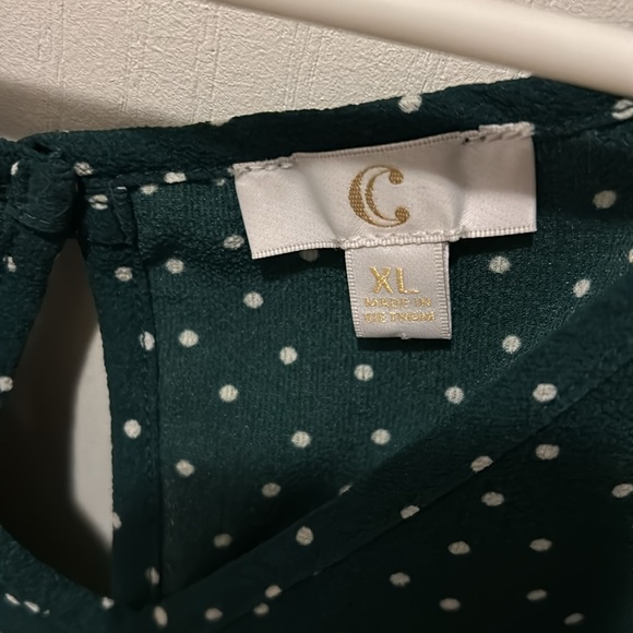 Charming Charlie Green Top - Picture 2 of 6